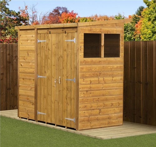 Empire pent garden - empire, shed