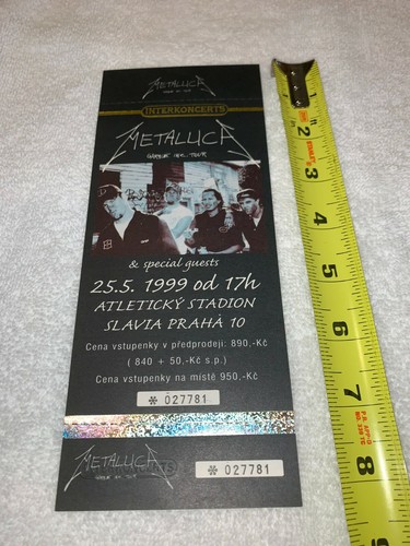 Metallica original 1999 - 1999, unused