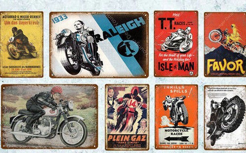 Transport signs metal - signs, plaques
