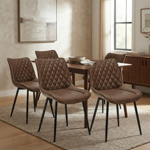 Contemporary brown faux - contemporary,
