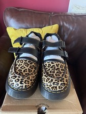 Dr Martens Mary Jane's Leopard