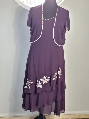 Jacques vert purple floral - floral, 2