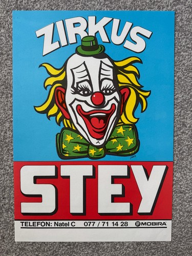 Vintage 1980s zirkus stey - vintage,