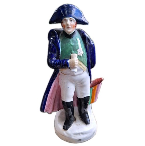 Staffordshire figure napoleon - staffordshire,