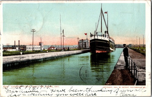 Vintage postcard canadian - postcard,