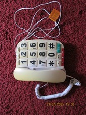 Opticom telephone - large keys
