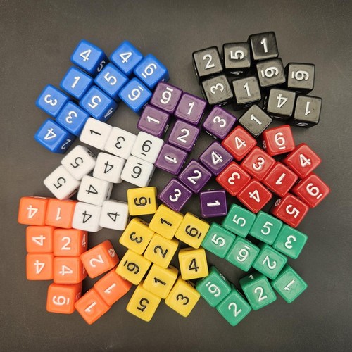 16mm single colour numbered - 16mm,