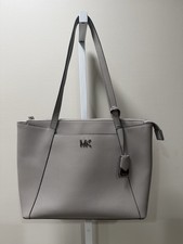 Michael Kors Gray Leather Tote