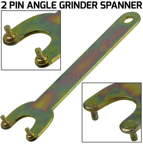 Angle grinder pin - angle, spanner