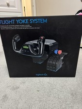 Logitech G Saitek Pro Flight Yoke System with Throttle Quadrant and pedals