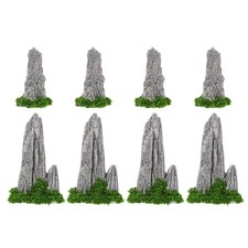  8 Pcs Miniature Bonsai