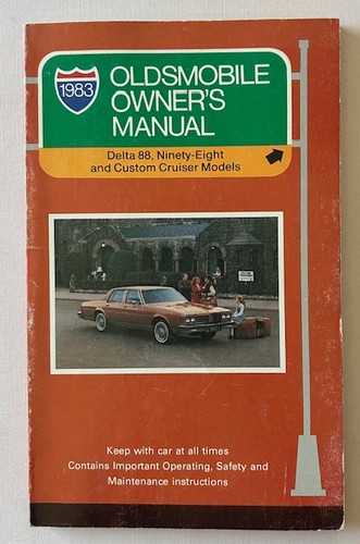 1983 oldsmobile owner manual - 1983,