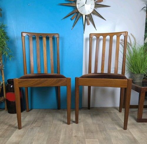 Pair vintage meredew teak - pair,