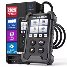 MUCAR CDL20 Car OBD2 Scanner Code Reader Check Engine Fault Diagnostic Tool UK