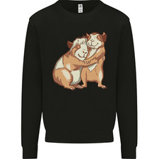Guinea Pigs Hugging Mens Sweatshirt Jumper
