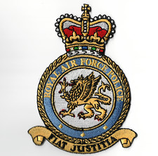 Royal Air Force Police, RAF Police (RAFP)  Crest  Iron or sew on patch