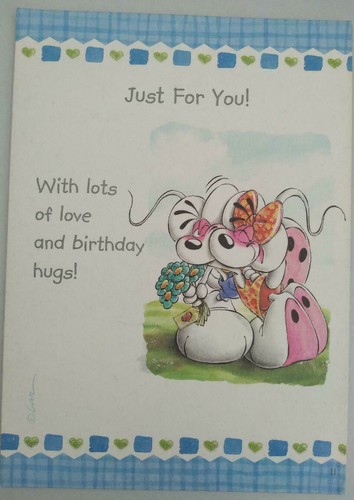 Diddl birthday card - , diddlina