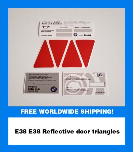 Bmw e38 e39 door reflective - e38,