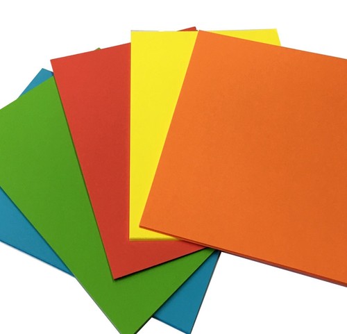 Card making coloured sheets - coloured, a4