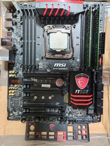 Intel 5960x core - cpu, msi