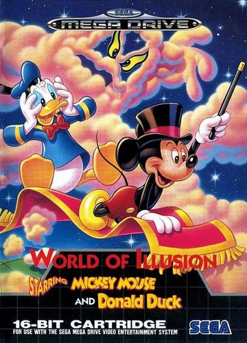World illusion starring - world,