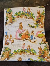 100% Cotton Fabric VTG PETER