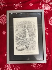 RARE VINTAGE FRAMED ART PRINT