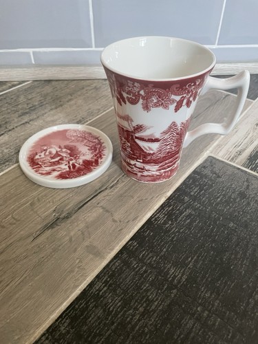 Spode red pink - spode,
