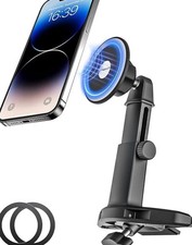 Car CD Slot MagSafe Phone Holder Mount Magnetic Van Stand Fixed Adjustable Arm