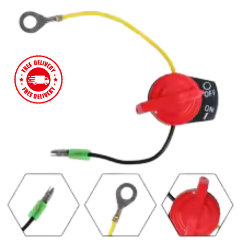 Engine off stop switch - on,