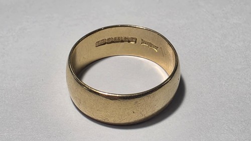 22ct yellow gold - yellow, band