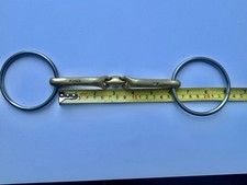 Neue Schule Verfbindend Loose Ring Snaffle 6", 12mm Diameter mouthpiece