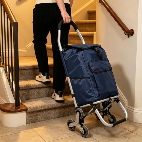 Stair climbing shopping cart - stair,