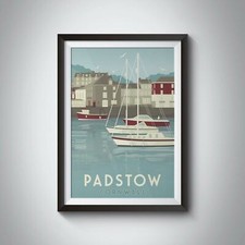 Padstow Cornwall Travel Poster