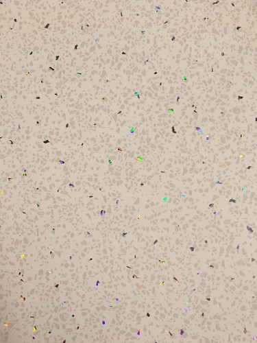 Beige sparkle 8mm pvc - beige,