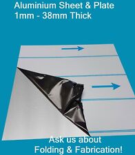 Aluminium Sheet Plate 1mm – 6mm thickness multiple sizes grade 6082T6 1050