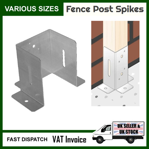 Fence post open - , support
