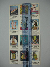 Complete set of 12 Tobler Posters Series II Stamps Toblerone chocolate