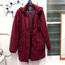 Ladies Parka Coat with Fleece