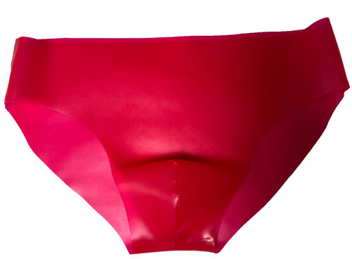 Pink latex pants 6mm - latex,