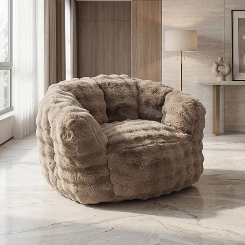 Fluffy faux fur - fluffy,