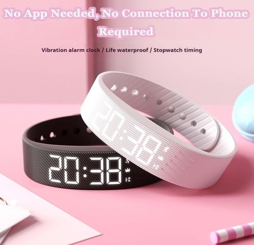 Vibrating alarm clock - vibrating,