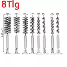 8 X Stainless Steel Wire Brush