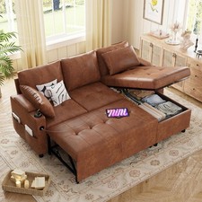 Sleeper Sofa Bed 3-in-1 Pull