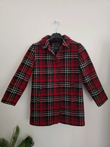 Next girls red black tartan - next,