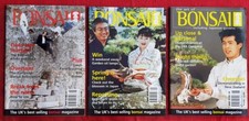 The Art of Bonsai Magazines, Issues 26, 27 & 28 published in Apr, May & Jun 1999