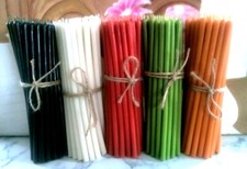 Candles 10 pieces , Handmade