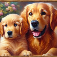GOLDEN RETRIEVER (45) CROSS