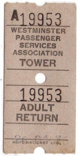 Boat ferry ticket - ticket,