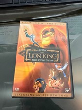 The Lion King 2 disk Edition Kids Disney Hollywood Classic Blockbuster film DVD